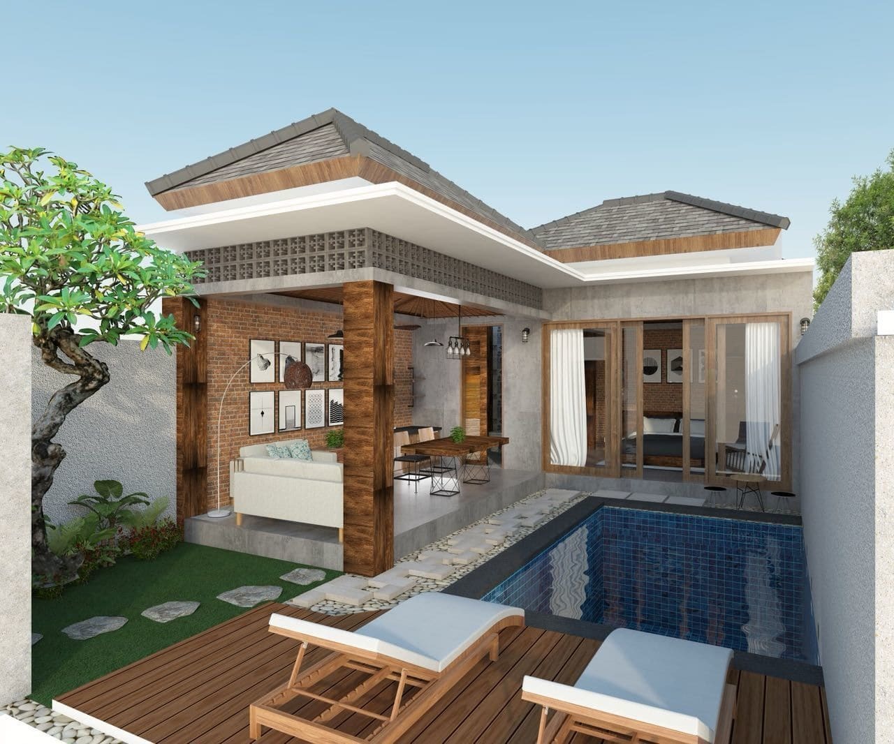 La Isla Villas Bali Canggu Extérieur photo